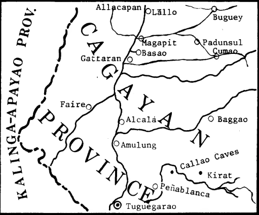 Area where Agta is spoken